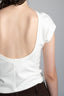 BACKLESS TOP OFF WHITE