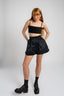 MINI SILK SHORTS BLACK