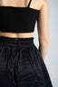 MINI SILK SHORTS BLACK