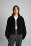 BOMBER WOOL BLACK